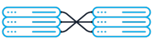 EvoSwitch Cross Connects give you secure, high performance, interconnection & low latency links